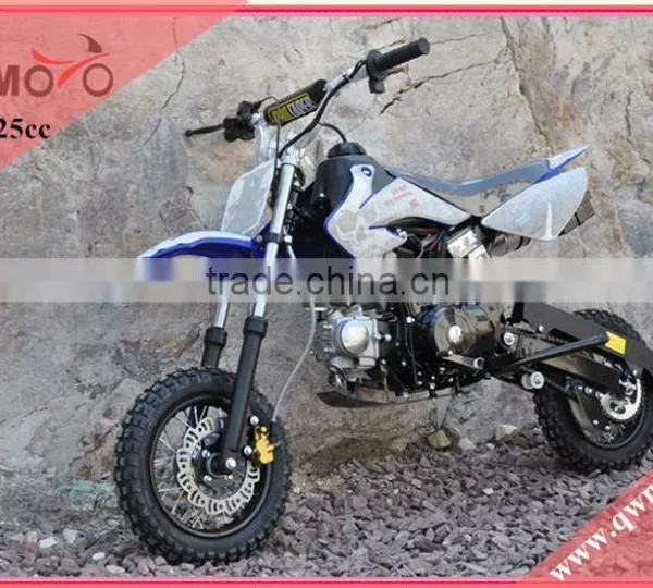 QWMOTO CE Blue Skull 50cc 110cc 125cc Engine Motorcross 125cc Dirt Bike for Sale