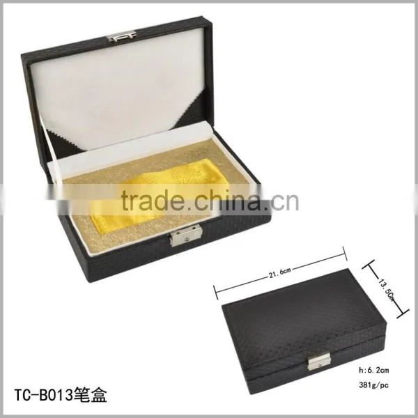 Heavy Black Laser Engraved Logo Pen Set Box photo-4