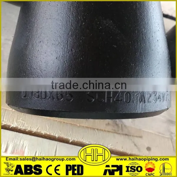 Sch40 A234 Wpb Carbon Steel Butt Weld Pipe Fitting Concentric Reducer photo-3