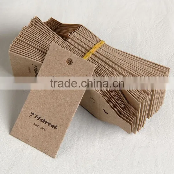Kraft Paper Spare Button Bag With Silk Screen Printing for Frock Coat photo-5