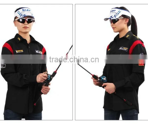 Anti-UV Wholesale Fishing Shirts100% Polyester Sportswear photo-6