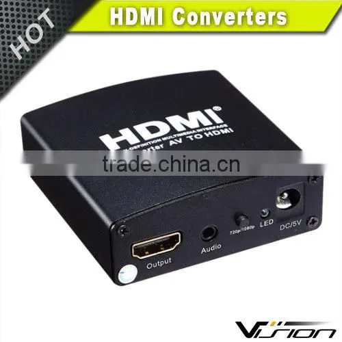 AV/CVBS Composite to HDMI Converter Scaler 1080P photo-2