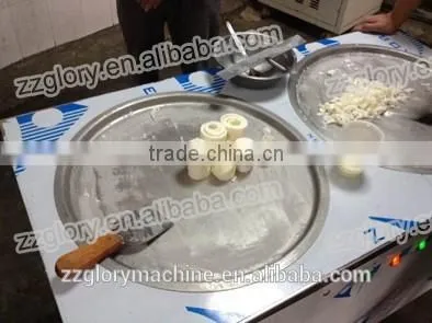 2015 Hot Sale Rolled Fry Ice Cream Machine photo-2