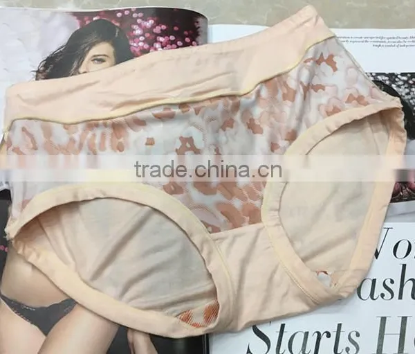 Leopard Print Cheap Price Direct Factory Lady Panty Nude Underwear photo-3