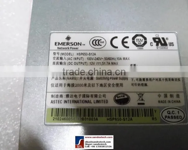 Emerson HSP650-S12A Rectifier Modules DC Power Rectifier Converter