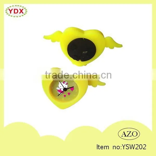2014 Made in China Anime Silicone Alarm Clock, Animal Shape Mini Clock photo-4