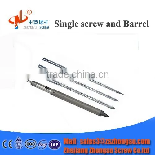 35mm Single Bimetallic Screw Barrel for Injection Molding Machine photo-3