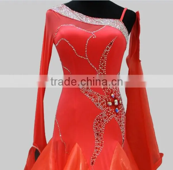 International Standard Dance Dance Competit Modern Dance Competition Dress Ballroom Dance Competition Dresses Dance Dress Tights photo-5