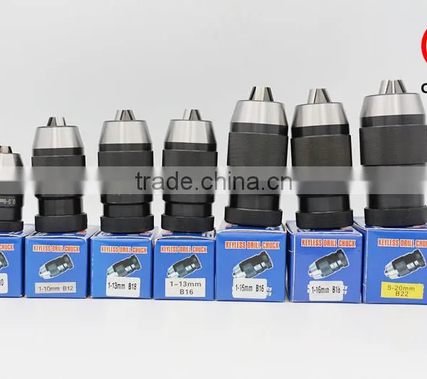Self-tighting Thread Mounted Keyless Drill Chucks photo-6