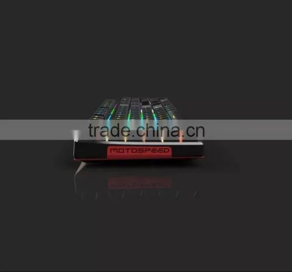 Motospeed Hot New RGB Backlit Wired Mechanical Gaming Keyboard With Blue Switches photo-6