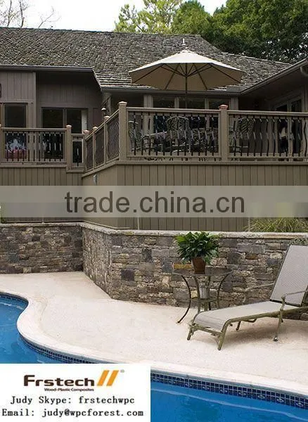 China Wood Plastic Composite Prices WPC Fence photo-2