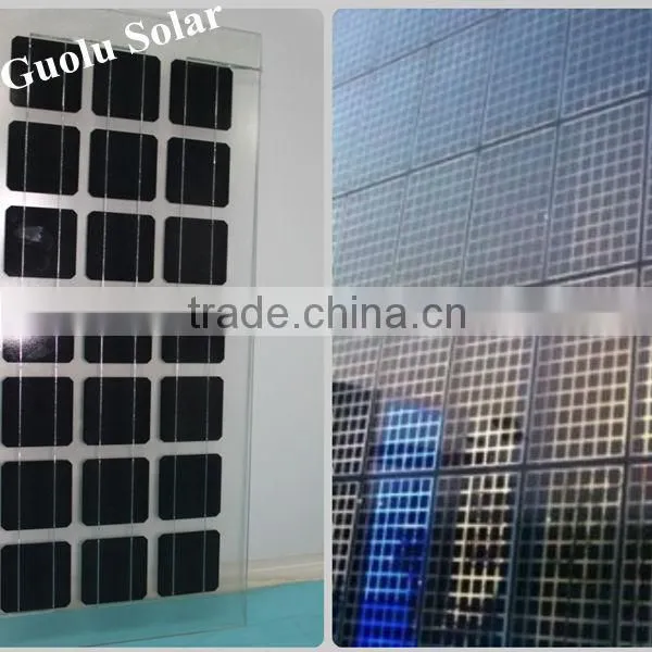 Low MOQ Great Performance BIPV Cheap Solar Panels China CE Certified