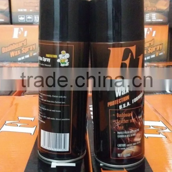Car Polish Dashboard Cleaner Aerosol Spray Wax photo-3