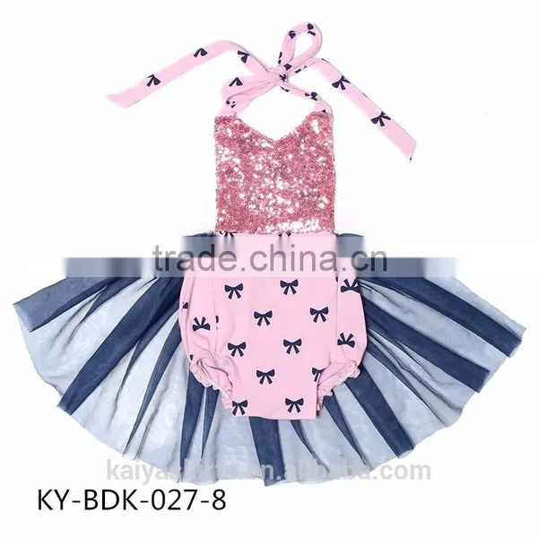 Wholesale Girls Newborn Baby Clothes Baby Romper photo-4