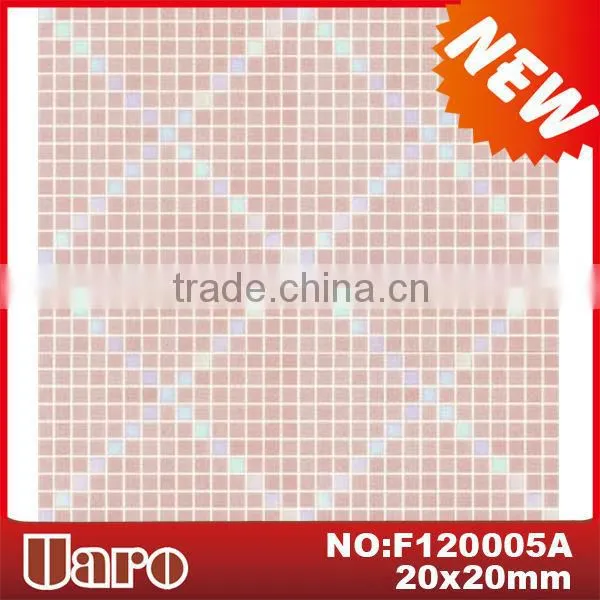 Fantastic Pink Glass Easy Geometric Mosaic Tile Patterns