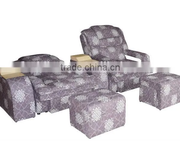 Salon Cheap Pedicure Foot Frabric Recliner Massage Chair photo-2