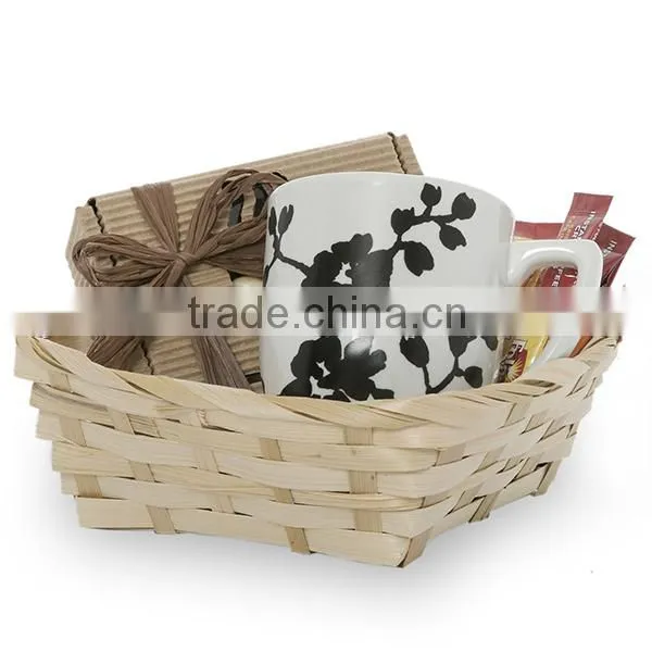 Natural Bamboo Kitchen Basket photo-4
