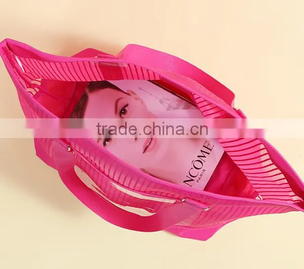 Ladies Fashion Designer Clear Handbags Candy Color for Choose photo-4