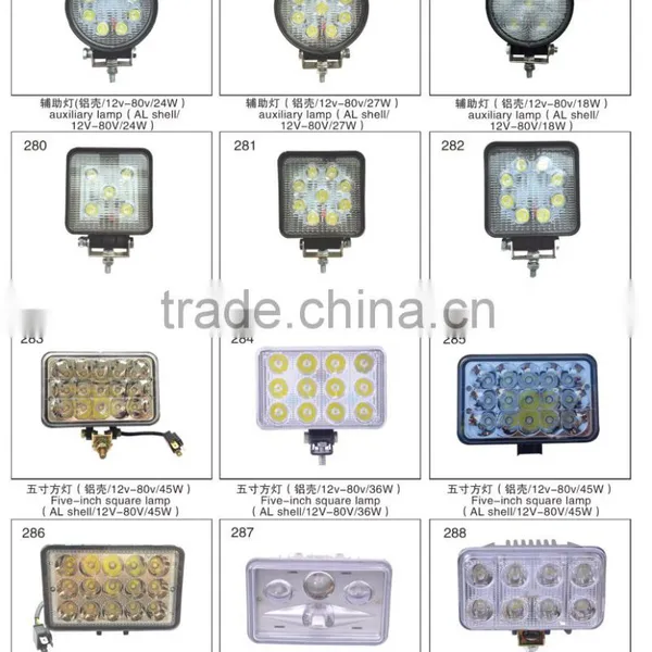 High Quality LED Auto Lamp Work Lamp Wterproof Auxiliary Work Lamp photo-6