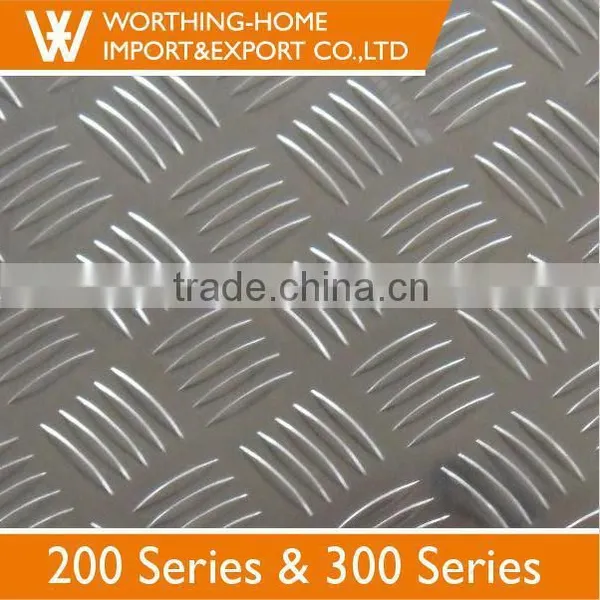 304 Stainless Steel Chequered Sheet For Stainless Steel Refrigerated Cabinet photo-4