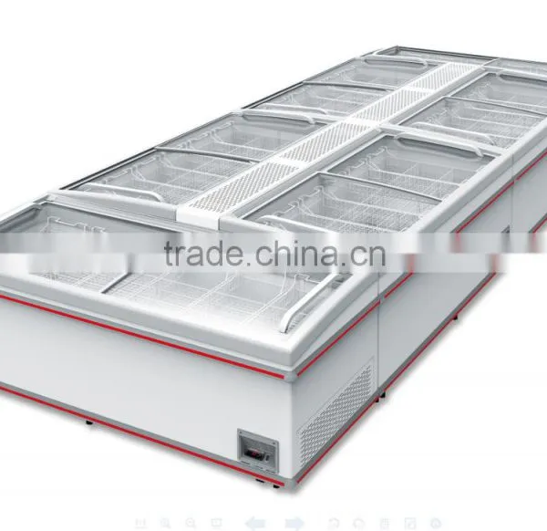 Glass Door Showcase Freezer for Supermarket&shops Use photo-3