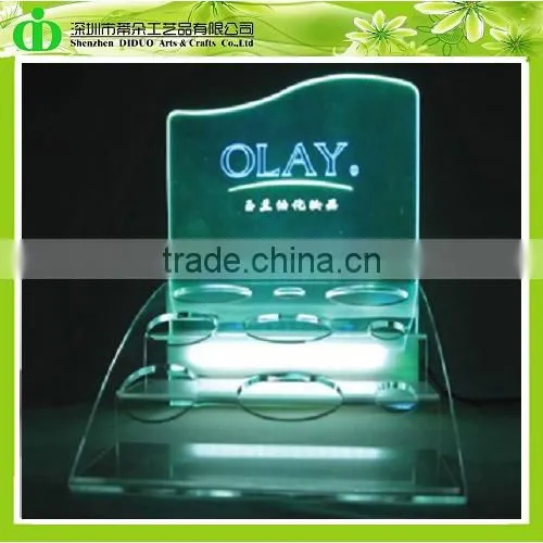 DDN-0041 ISO9001 Chinese Manufacture Sells SGS Non-toxic Acrylic Skin Care Products Display
