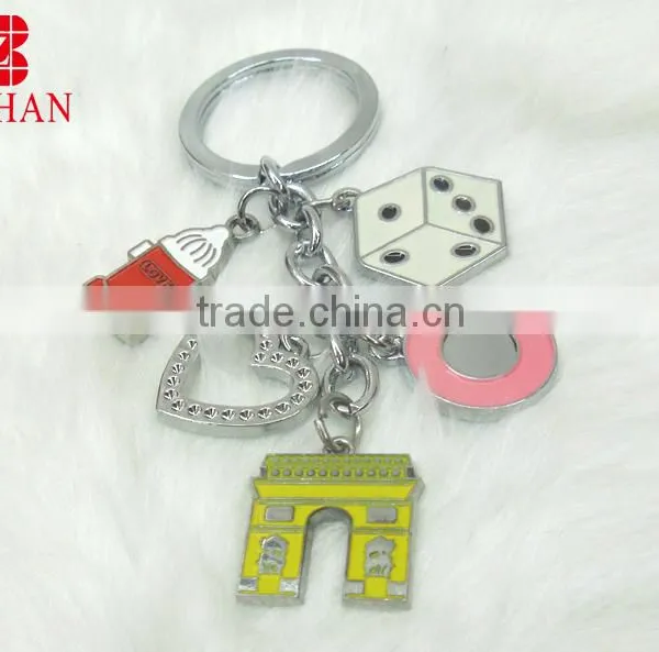 Manufacturer Outlet ARC DE TRIOMPHE Metal Souvenir Key Chain photo-2