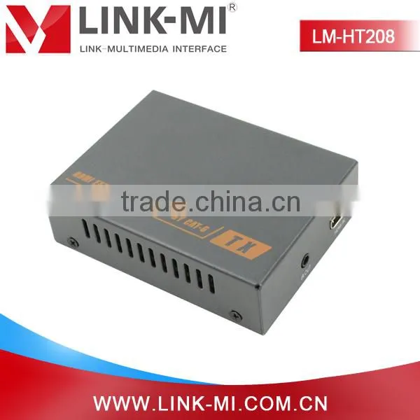 LM-HT208 Bottom Price 60m HDMI Extender Cat5e x1 photo-2