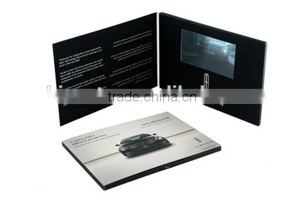 Newest Tft Screen 7 Inch Video Greeting Card,Lcd Video Greeting Card /video Business Brochure With CE/FCC/ROHS/ISO9000/BSCI photo-5
