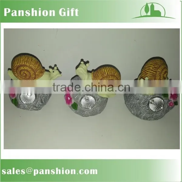Garden Resin Animal Figurines With Solar Light