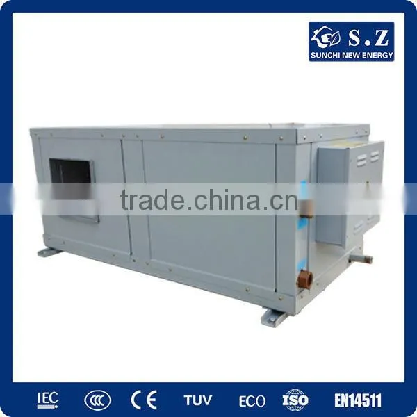Running Extramely Cold -40C Snow Winter High Efficiency3.5kw,8kw,15kw,18kw Geothermal Heat Pump Water to Air Heating Groundwater