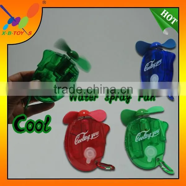 Summer Cooling Mini Water Spray Fan,New Style Mist Fan,Carabiner Keychain Handheld Water Spray Fans. photo-3