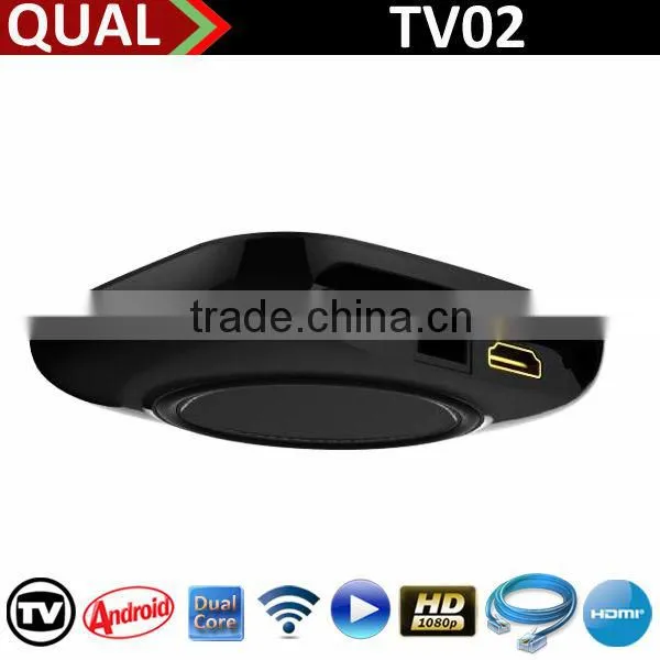 dvb s2 android tv box with full hd1080p porn video android tv box 4.4 VIA 8880 Dual Core Tv box with HDMI XBMC AV/RJ45 C