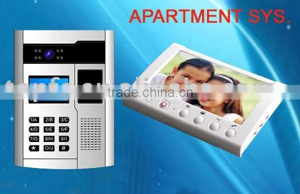apartment video intercom system
