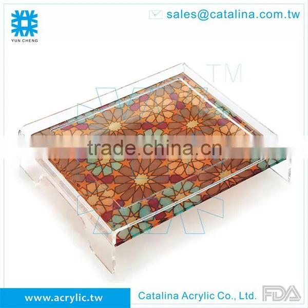 High Quality Acrylic Plastic Banquet Serving Tray photo-4