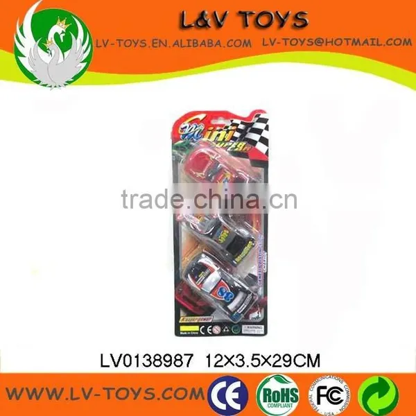 Hot-selling Kids Pull Back Police Toy Car 3 in 1 Bilster Card photo-2