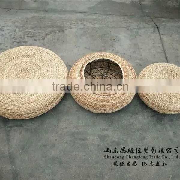 Garden Wind Thick Futon Straw Cushion Padded Meditation Prayer Mat Tatami Yoga Mats photo-2