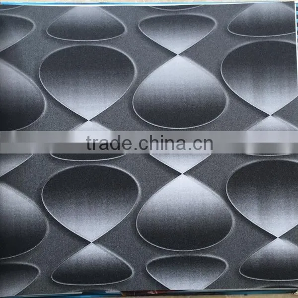 Modern 3d Background Vinyl Wallpaper With the Hourglass photo-4