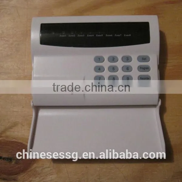 433Mhz Wireless Alarm System Kit With Package Content: Door Contact,PIR Motion Sensor,remote Control,wired Siren photo-2