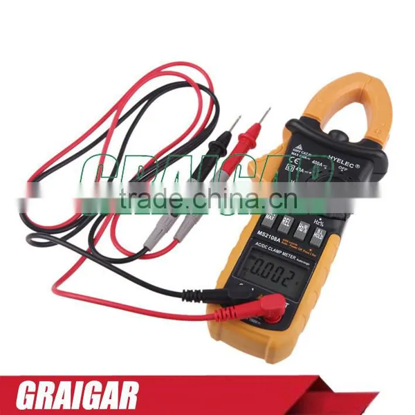HYELEC MS2108A Multimetro Digital AC/DC Clamp Meter 4000 Counts Ground Uni t Megohmmeter Resistance Earth Tester Multimeter photo-3