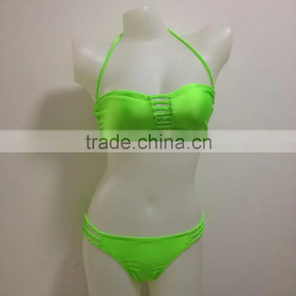 New Arrival 2015 Fashion Sex Swimsuit Women Bikini Swimwear Outdoor Sex Sports Bikini Bathing Suit Beach Wear photo-3