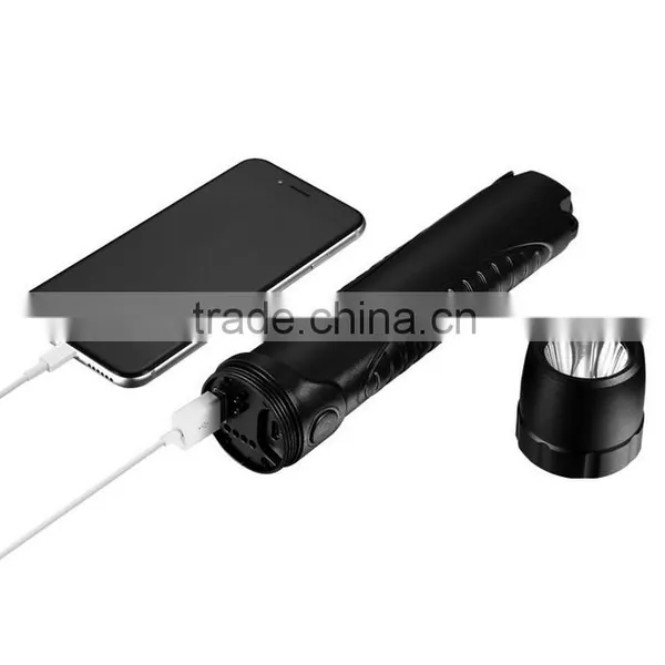 2016 New Hot Survival Functions of Waterproof Mobile Power Safety Hammer Flashlight photo-2