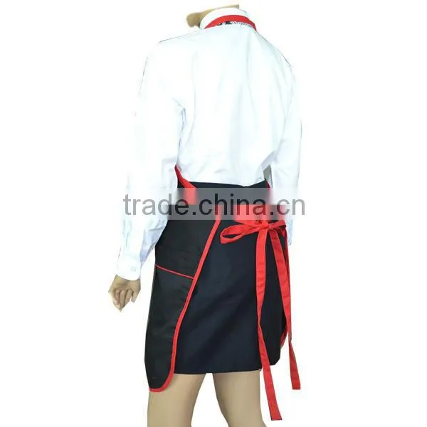 Two Pockets Adjustable Neck Kitchen Cleaning Apron Uniform photo-3