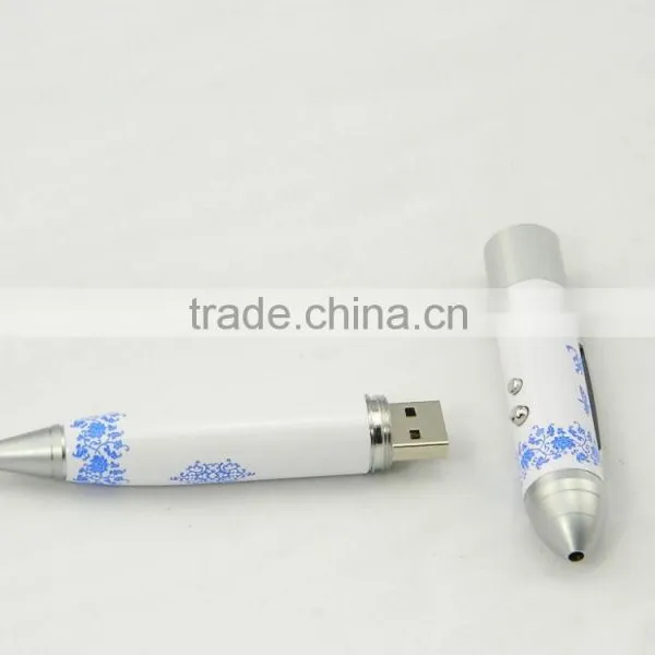 Laser Usb Flash Drive Laser Pointer Ball Pen, High Quality Pen Usb, Promotional Cheap Usb Pen Drive photo-3