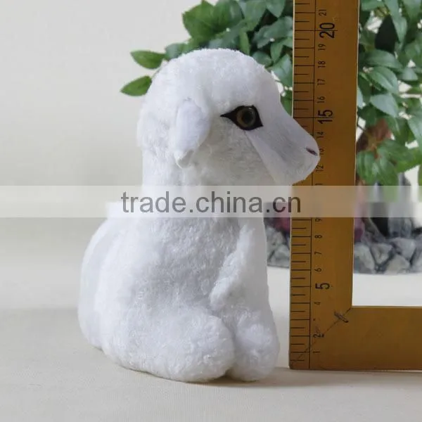 Made in China Plush Animal Cute Life Size Sheep Flame Resistant Used Commercial Christmas Decorations photo-2