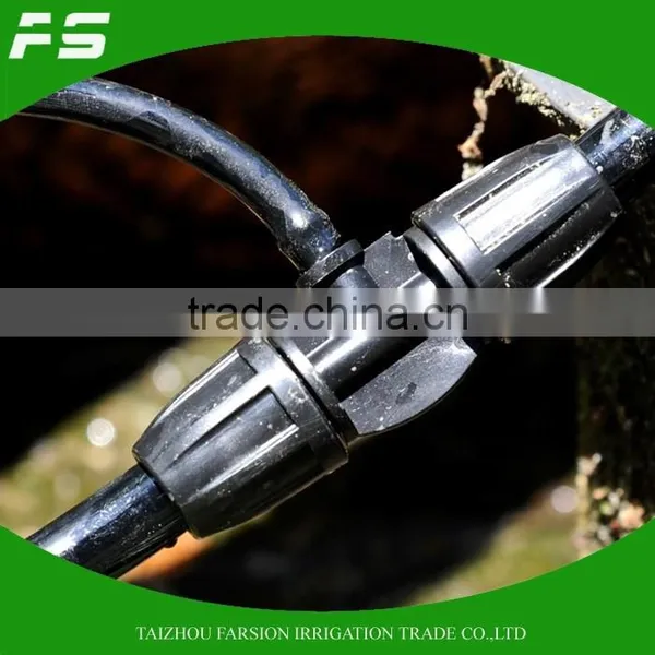 Lock Type Single Reducer Tee Connector Adapter For DN8/11 Irrigation Tube photo-5