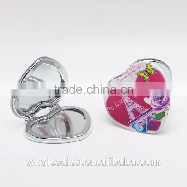 Pu Leather Folding Pocket Mirror photo-2