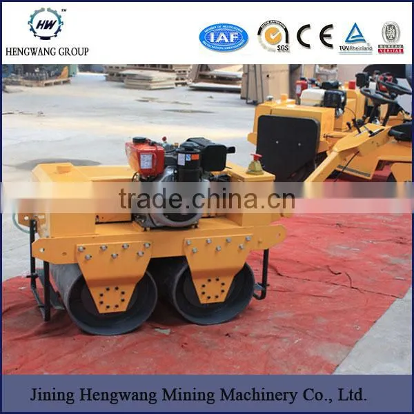 Small Gasoline Diesel Vibration Road Roller photo-6