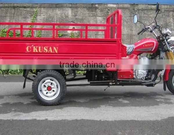 Newest Good Quality Three Wheel Motorcycle Gasoline Tricycle photo-3