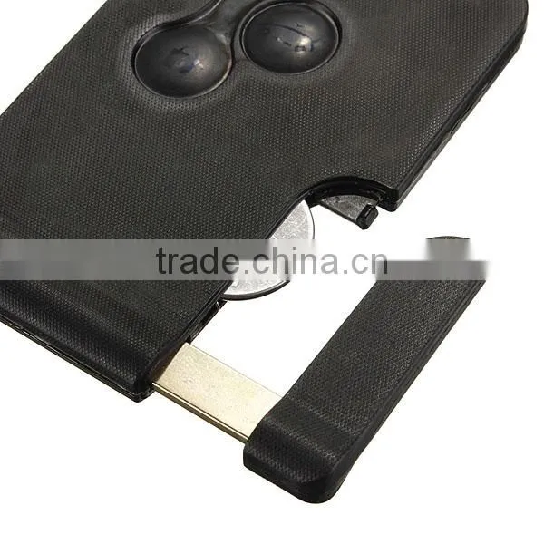 3 Button Remote Lock Key Fob Card Case + Blade For Renault for Megane for Scenic 2003-2008 433MHZ 3B photo-5